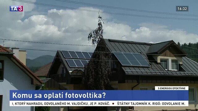 Komu sa oplatí fotovoltika